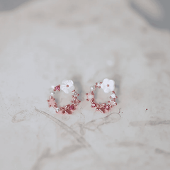 Butterfly Floral Earrings