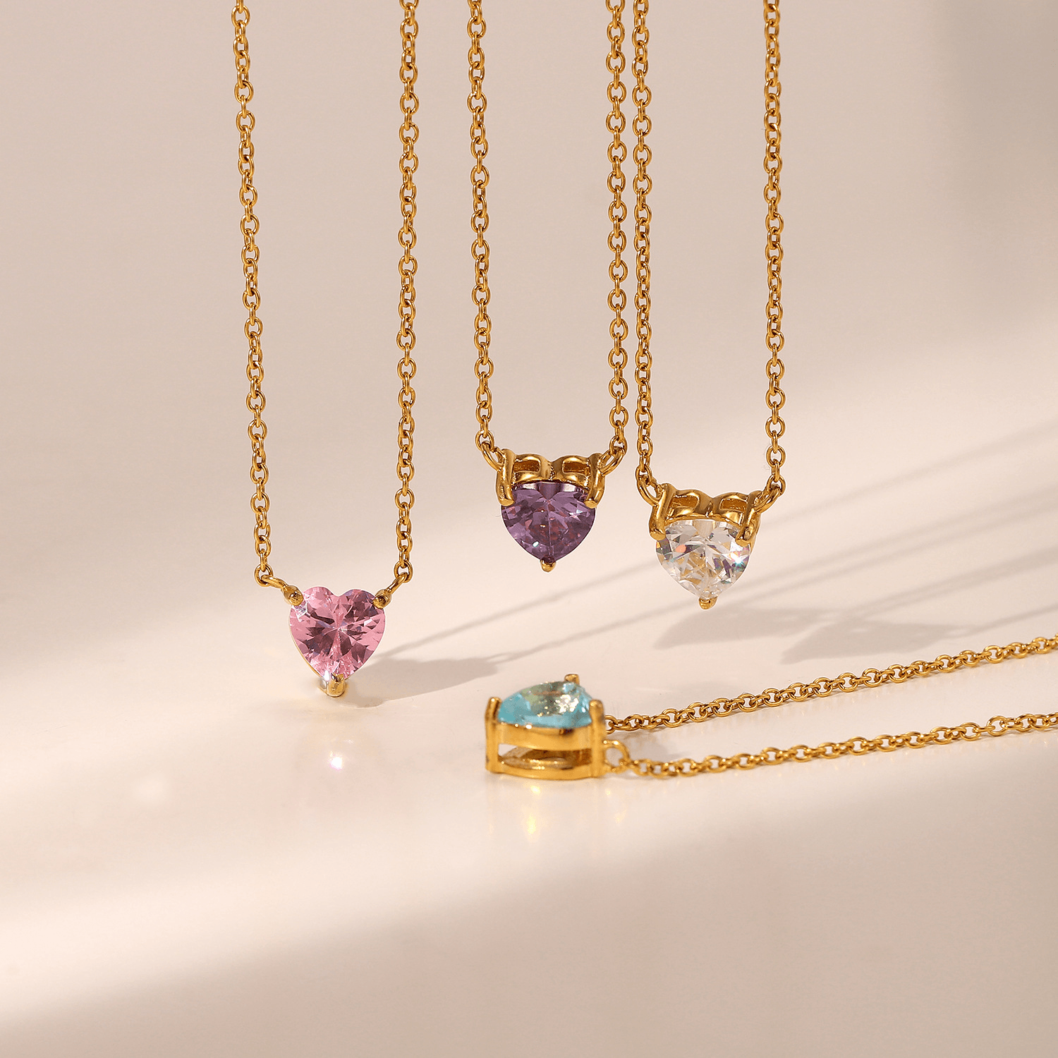 Frost Heart Necklace - Pura Jewels