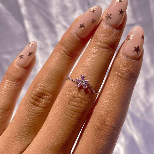 Dainty Flower Ring