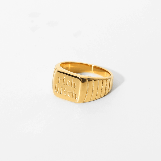 Rich B*tch Ring - Pura Jewels