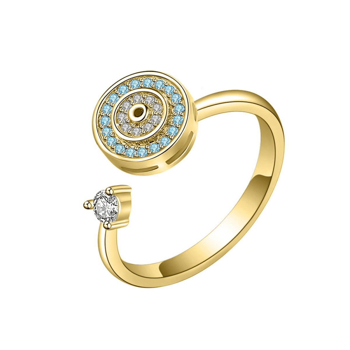 The Evil Eye Fidget Ring