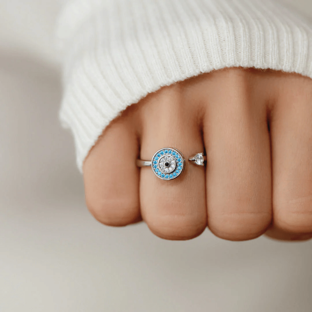 The Evil Eye Fidget Ring