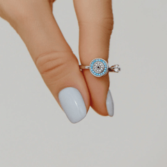 The Evil Eye Fidget Ring