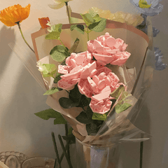 DIY Pink Passion Block Bouquet - Pura Jewels