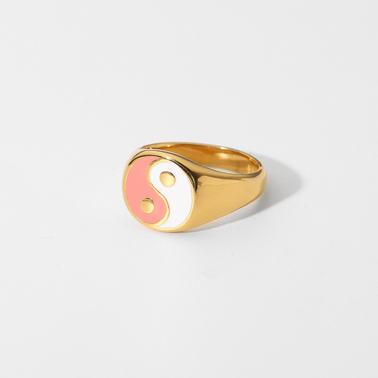 Blush Yin Yang Ring - Pura Jewels