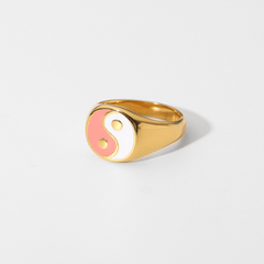 Blush Yin Yang Ring - Pura Jewels