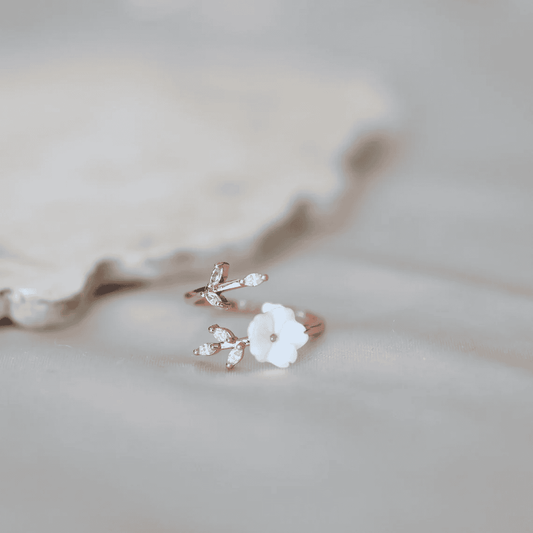 Pearl Flower Ring