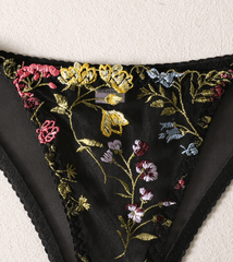 Twilight Floral Lingerie Set