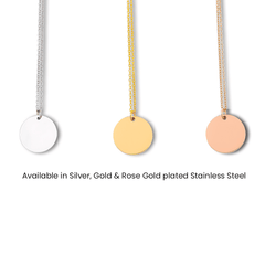 Custom Message Necklace - Pura Jewels