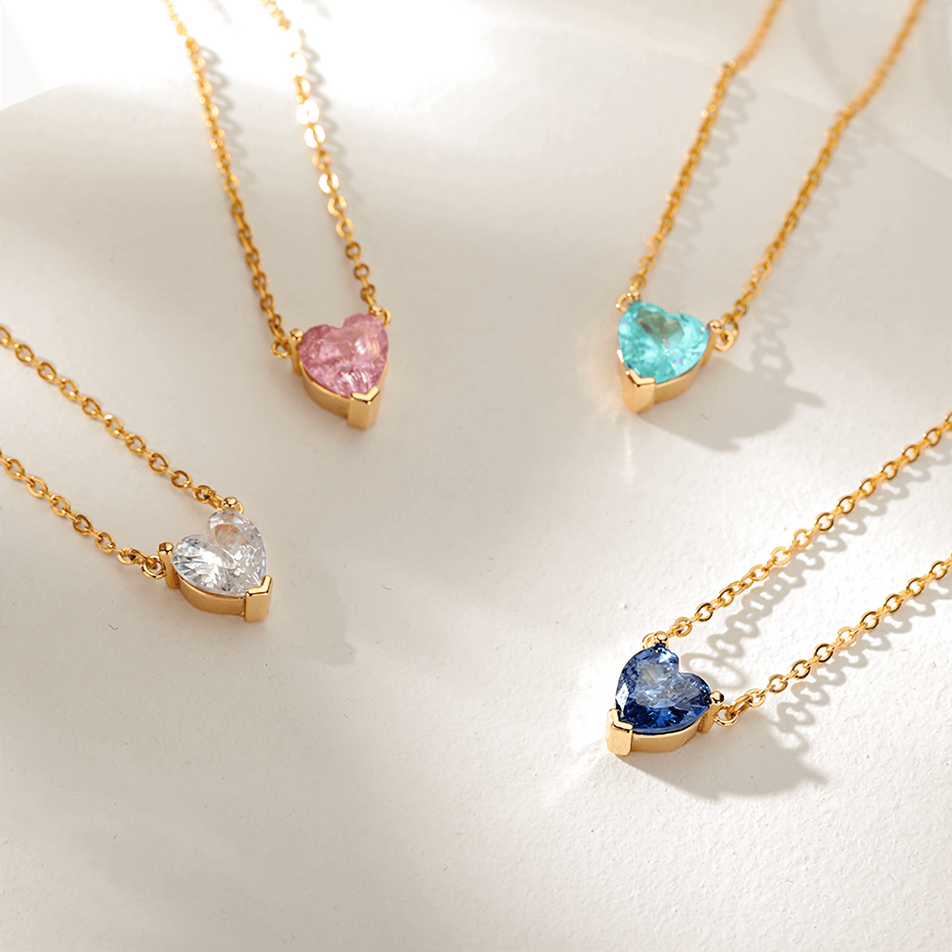 Grape Heart Necklace - Pura Jewels