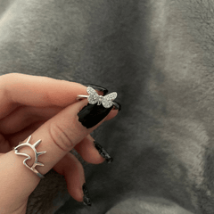 Adored Butterfly Ring - Pura Jewels