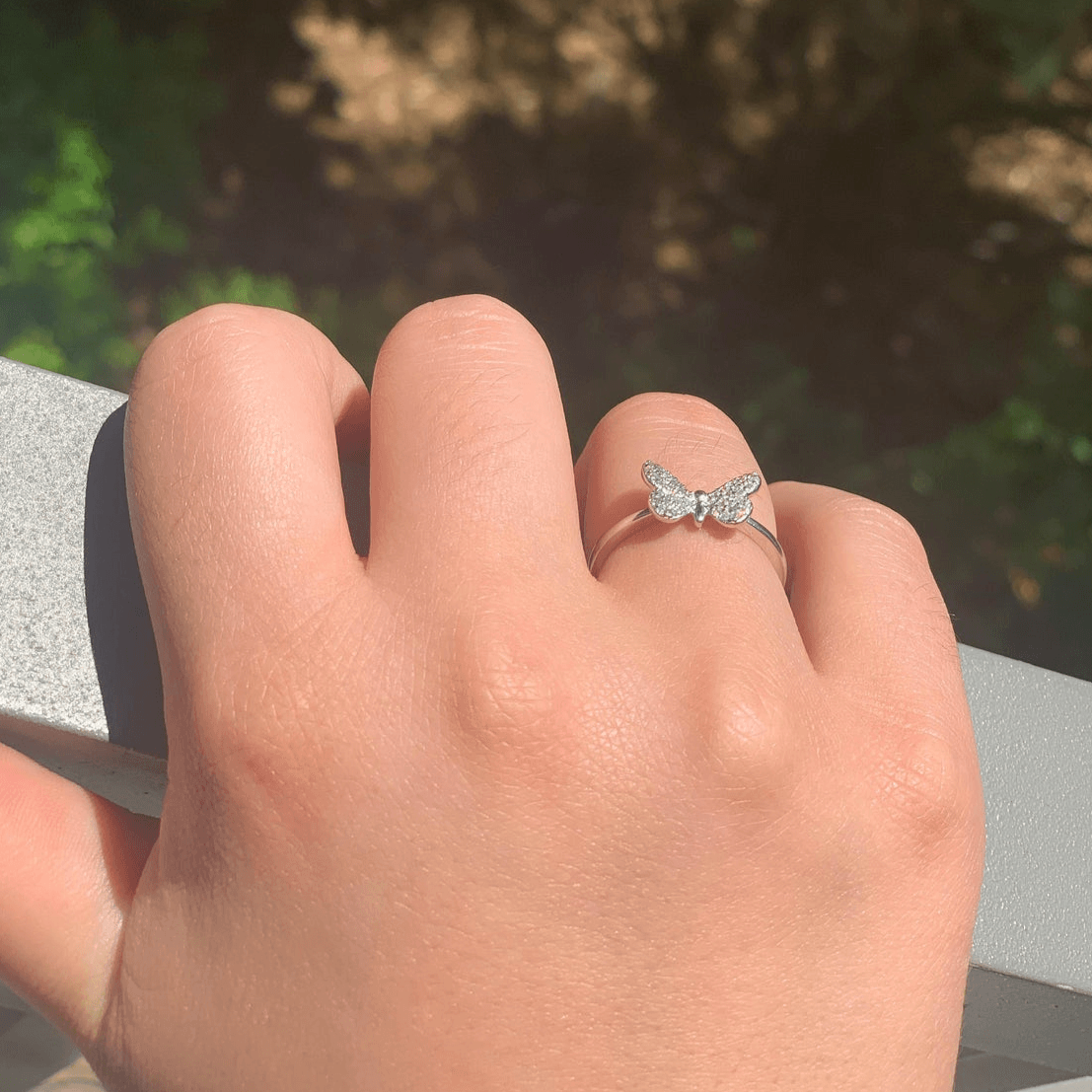 Adored Butterfly Ring - Pura Jewels