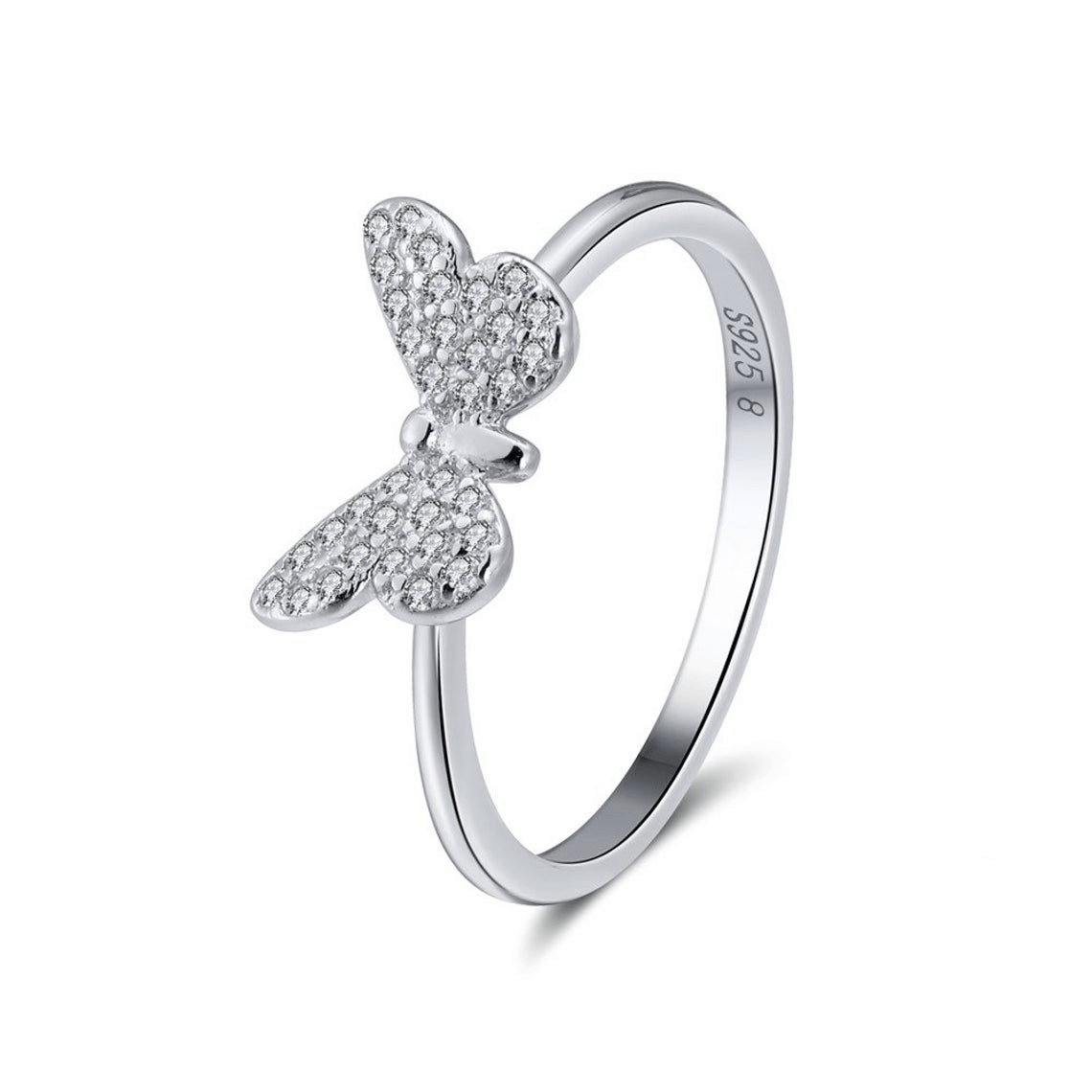 Adored Butterfly Ring 6 US - Pura Jewels