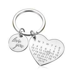 Special Date Keychain